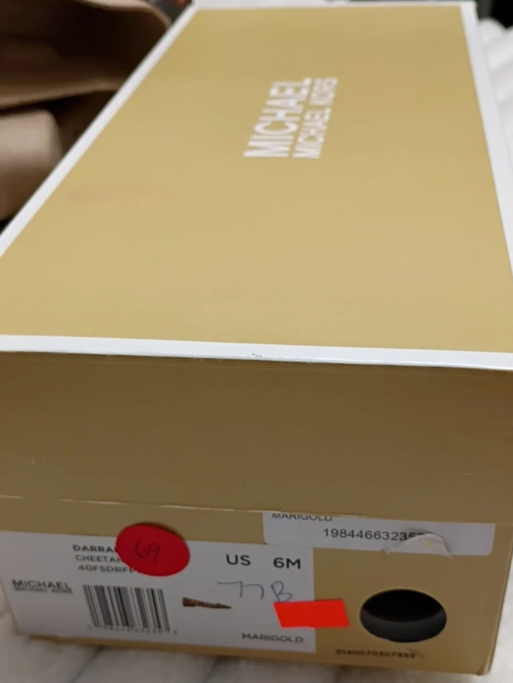 Michael Kors Darrah Cheetah Print Cow Fur Ballet Flats Women’s 6M
